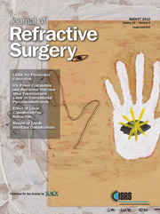 Journal of Refractive Surgery - August 2012