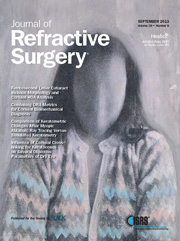 Journal of Refractive Surgery - Septiembre 2013