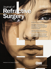 Journal of Refractive Surgery - Noviembre 2013