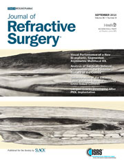 Journal of Refractive Surgery - Septiembre 2014