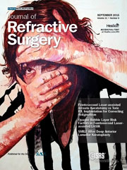 Journal of Refractive Surgery - Septiembre 2015